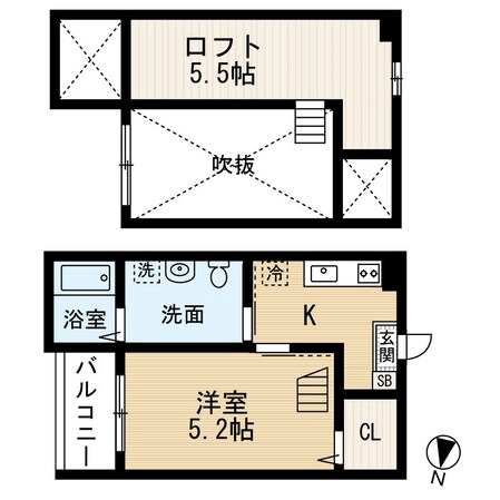 charmantの物件間取画像